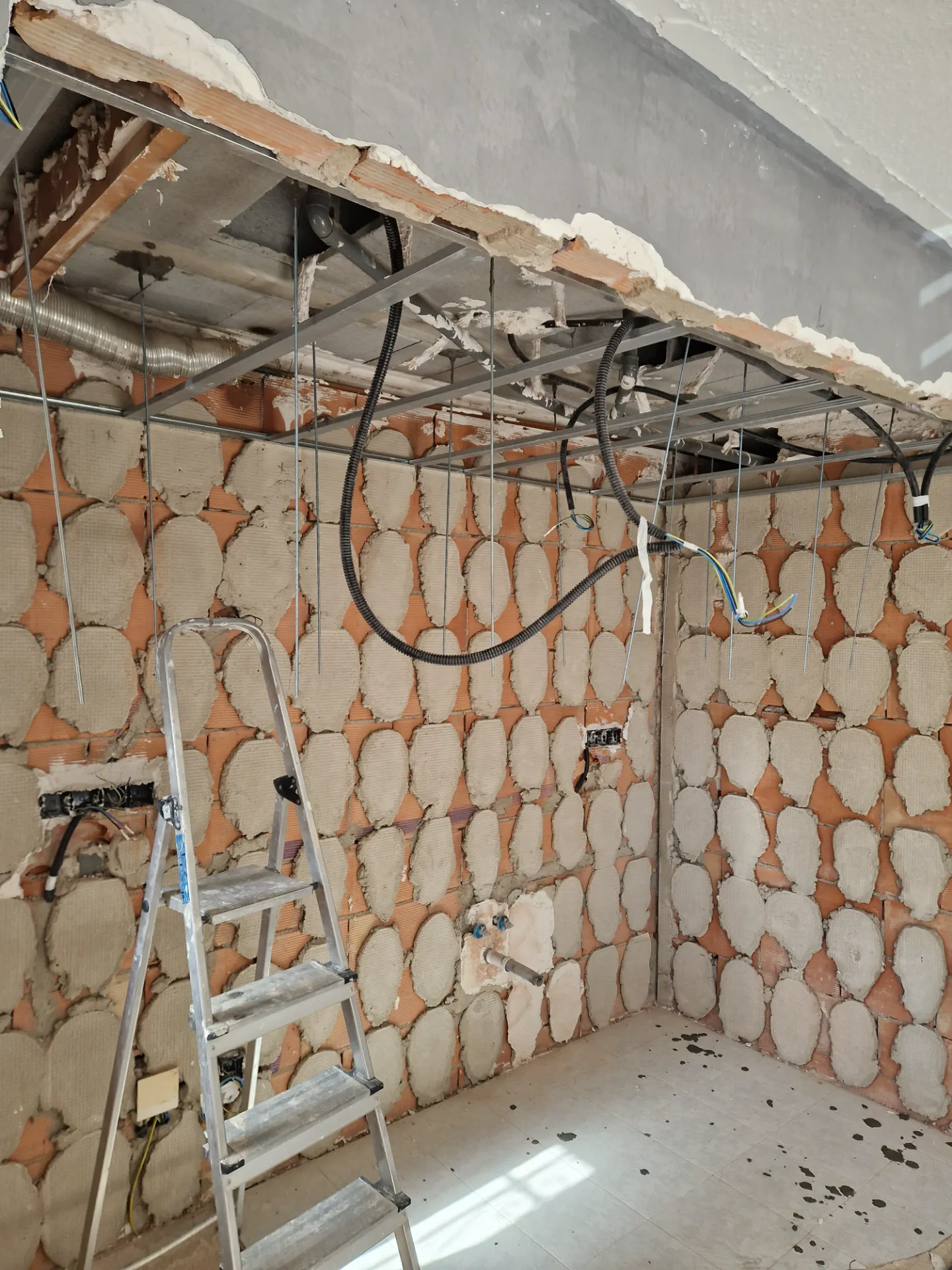 Before: Kitchen — from bare shell to finished kitchen